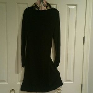 NWT. Perfect Black Dress, Adrienne Vittadini, Sz 8